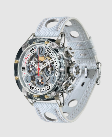 Review High Quality B.R.M Replica Watches For Sale BRM Racing MK-44 Polished White Dial